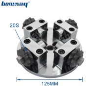 D125MMx4Tx20S Diamond Star Shape Bush Hammer Tools For Marble And Stone Grinding