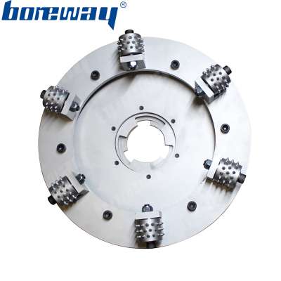 17 Inch Concrete Floor Bush Hammer Plate For Concrete Grinding