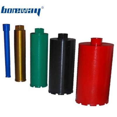 Boreway 500mm stone concrete diamond  core drill bits with m14 thread