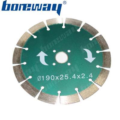 7.5inch 190mm diamond dry tile cutting saw blade cutter