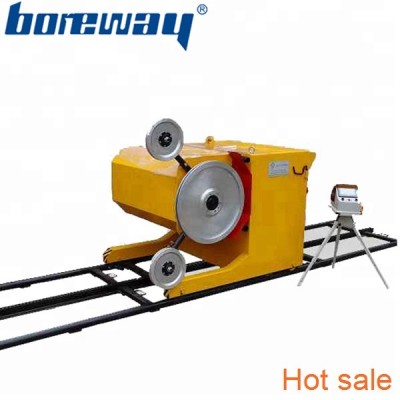 Boreway tool for diamond wire saw machine for stone processing