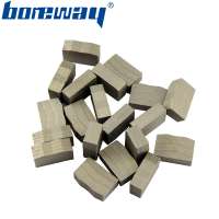 Boreway cutting tools diamond segment for cutting stone granite marble blocks