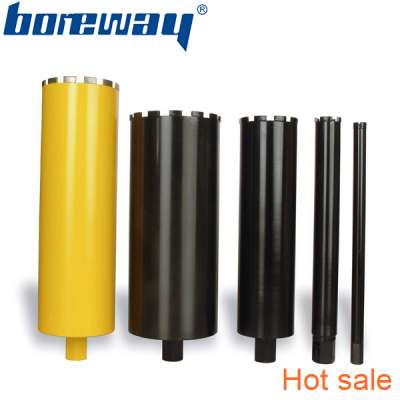 Boreway segment diamond core drill for concrete