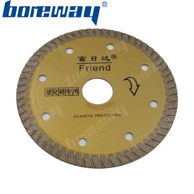 4inch 105mm continuous segment diamond tile cutting disc for granite tile